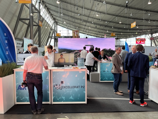View of the EXCELLERAT & Friends Booth at ATE